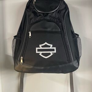 Harley-Davidson Black and Gray Backpack